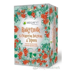 MEGAFYT RAKYTNÍK s čiernou bazou & lipou, 20x1,5 g