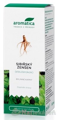 E-shop aromatica SIBÍRSKY ŽENŠEŇ BYLINNÉ KVAPKY
