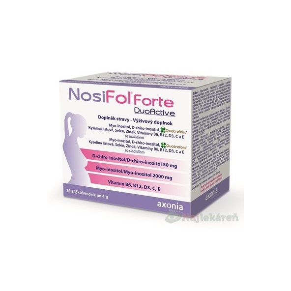 NosiFol Forte DuoActive vrecká 30x4 g