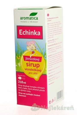 E-shop aromatica ECHINKA Skorocelový sirup pre deti
