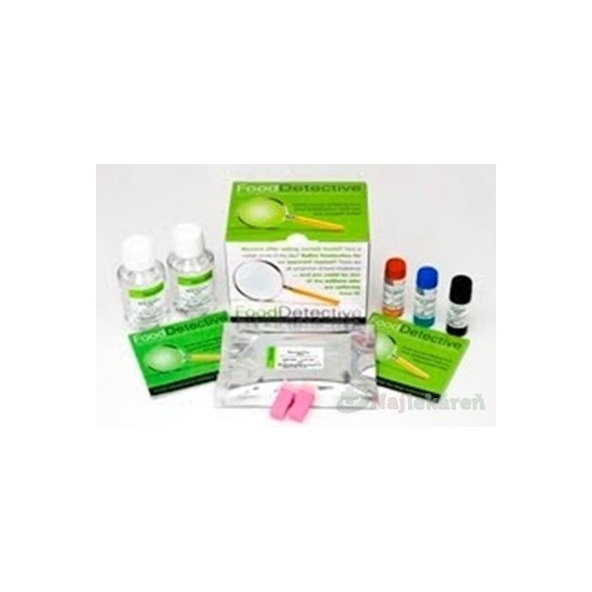 Food Detective test (samodiagnost. potravinovej intolerancie) 1set