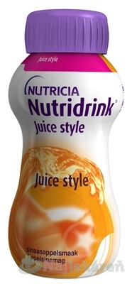 Nutridrink Juice style s pomarančovou príchuťou 24 x 200 ml