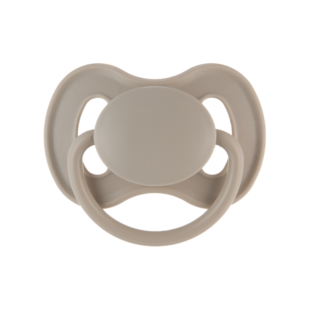 Canpol Babies Cumlík kaučukový okrúhla špička Nude 0-6m béžový