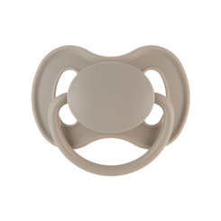 Canpol Babies Cumlík kaučukový okrúhla špička Nude 6-18m béžový