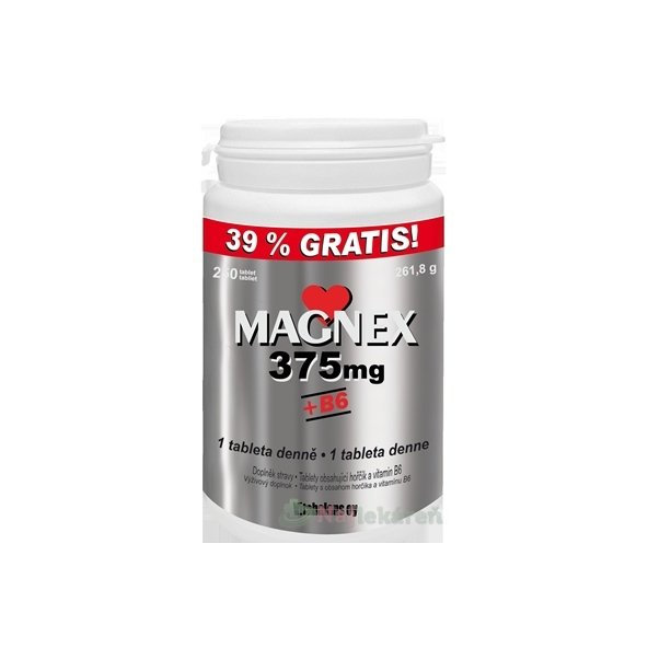 Vitabalans Magnex 375 mg + B6, 250 tabliet