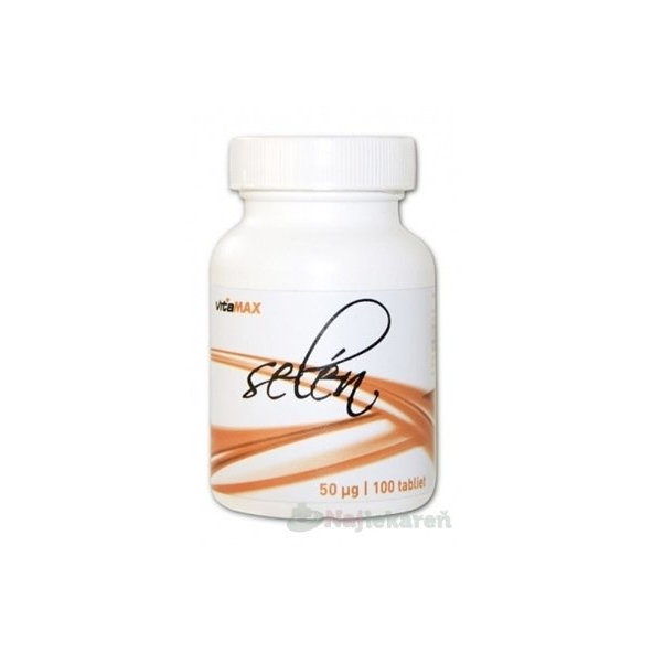 VITAMAX SELEN 50 µg 100tbl