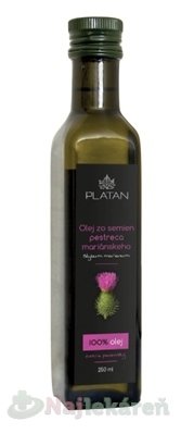 E-shop PLATAN Olej zo semien pestreca mariánskeho 250 ml