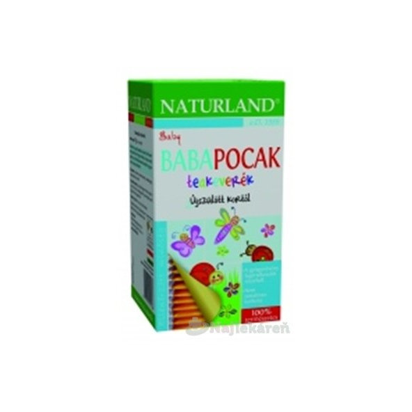 NATURLAND Čaj z bylinnej zmesi pre dojčatá, 20x1 g