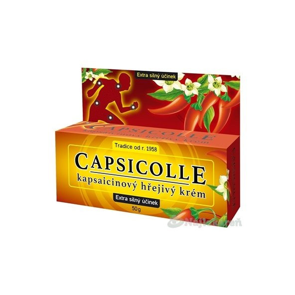 CAPSICOLLE kapsaicínový krém, 50 g