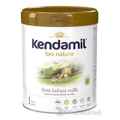 KENDAMIL BIO Nature 1 DHA+ počiatočná mliečna dojčenská výživa (od narodenia) 1x800 g