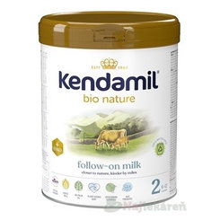 KENDAMIL BIO Nature 2 HMO+ následná mliečna dojčenská výživa (od ukonč. 6. mesiaca) 800 g
