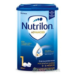 Nutrilon Advanced 1 počiatočná mliečna dojčenská výživa v prášku (0-6 mesiacov) 6x800 g