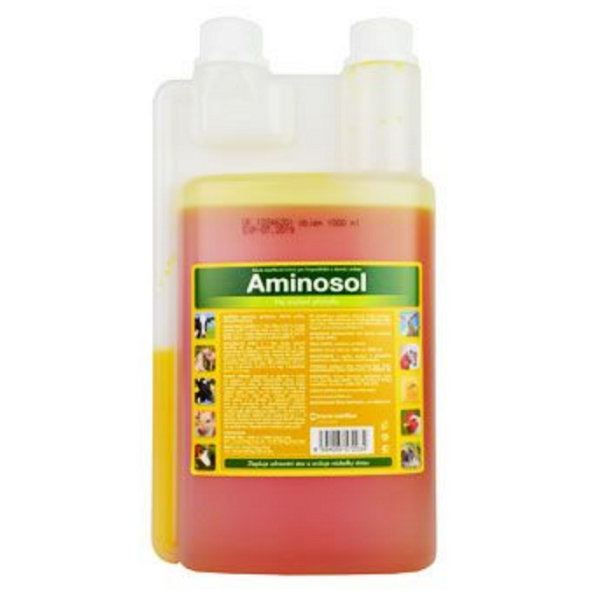Aminosol perorálny vitamínový roztok pre zvieratá 1000ml