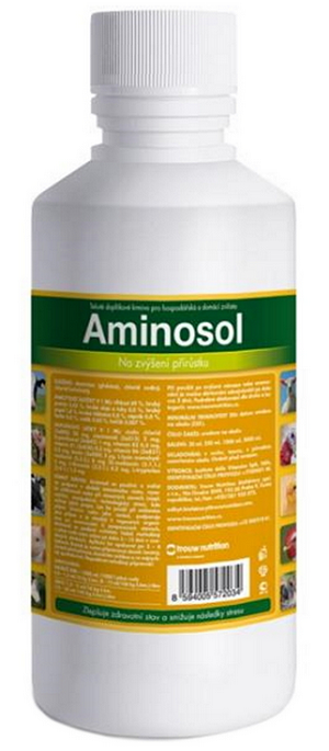 E-shop Aminosol perorálny vitamínový roztok pre zvieratá 250ml