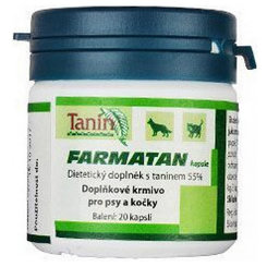 Farmatan proti akútnym črevným katarom u psov 20x220mg
