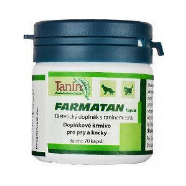 Farmatan proti akútnym črevným katarom u psov 20x220mg