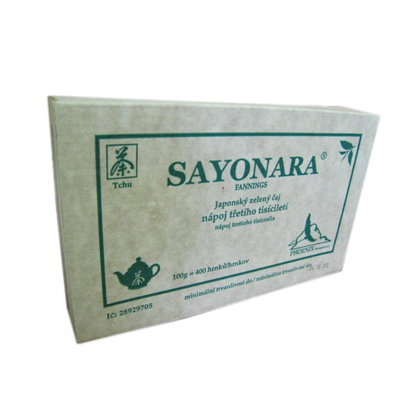 Zelený čaj Sayonara powder 100g