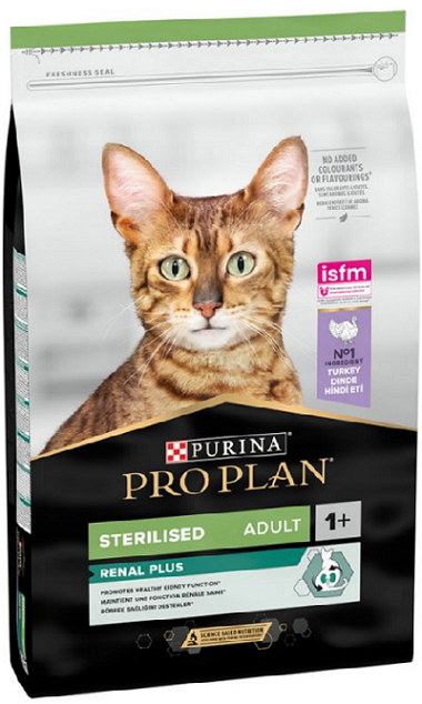 E-shop Proplan MO Cat Sterilised Renal morka granule pre kastrované mačky 10kg