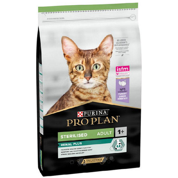 Proplan MO Cat Sterilised Renal morka granule pre kastrované mačky 10kg
