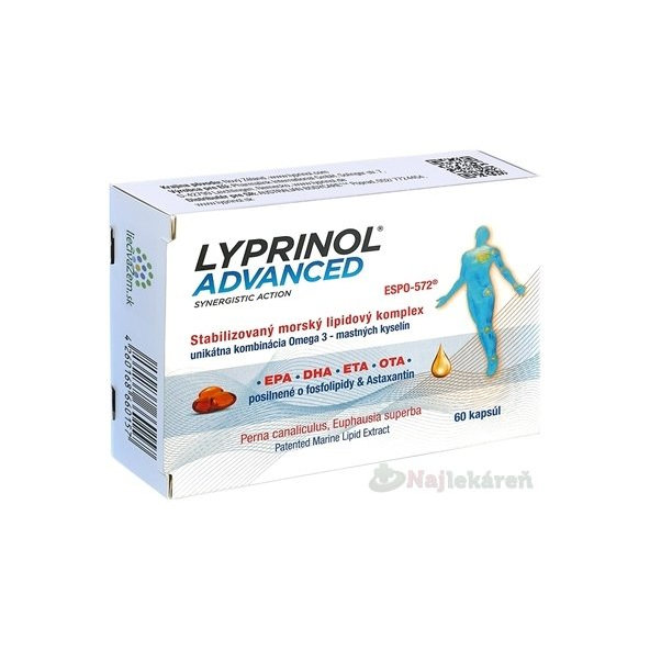 LYPRINOL Advanced Omega 3 (OTA, DHA, ETA, EPA)
