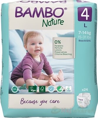 E-shop BAMBO 4 (7-14 kg) 24ks balenie