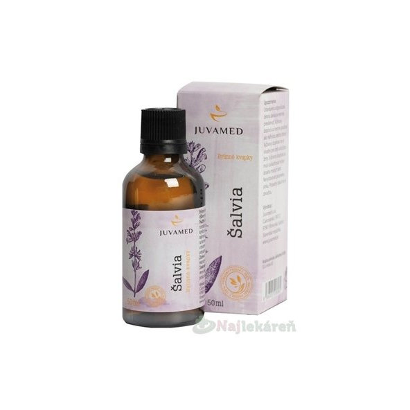 JUVAMED Šalvia bylinné kvapky 50 ml