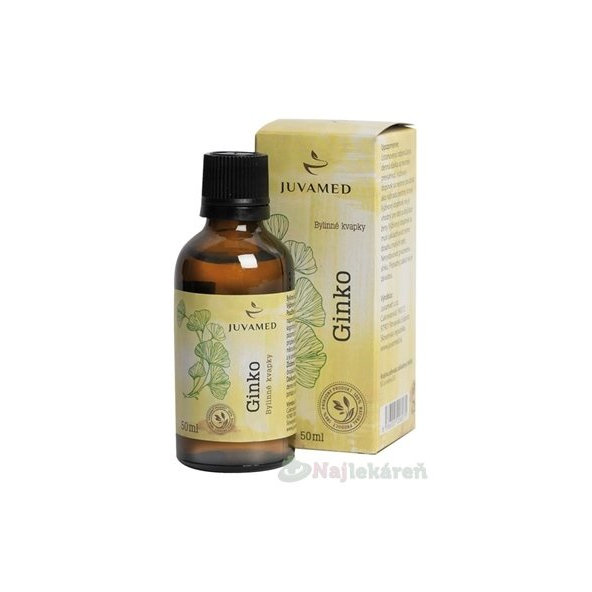 JUVAMED Ginko bylinné kvapky 50 ml