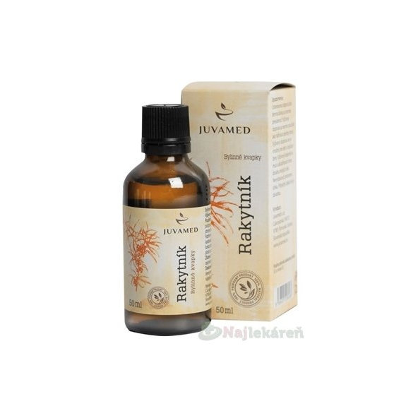 JUVAMED Rakytník bylinné kvapky 50 ml