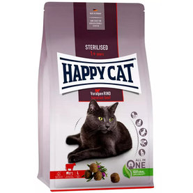 Happy Cat SUPREME - Sterilised Voralpen-Rind/Hovädzie granule pre kastrované mačky 1,3kg