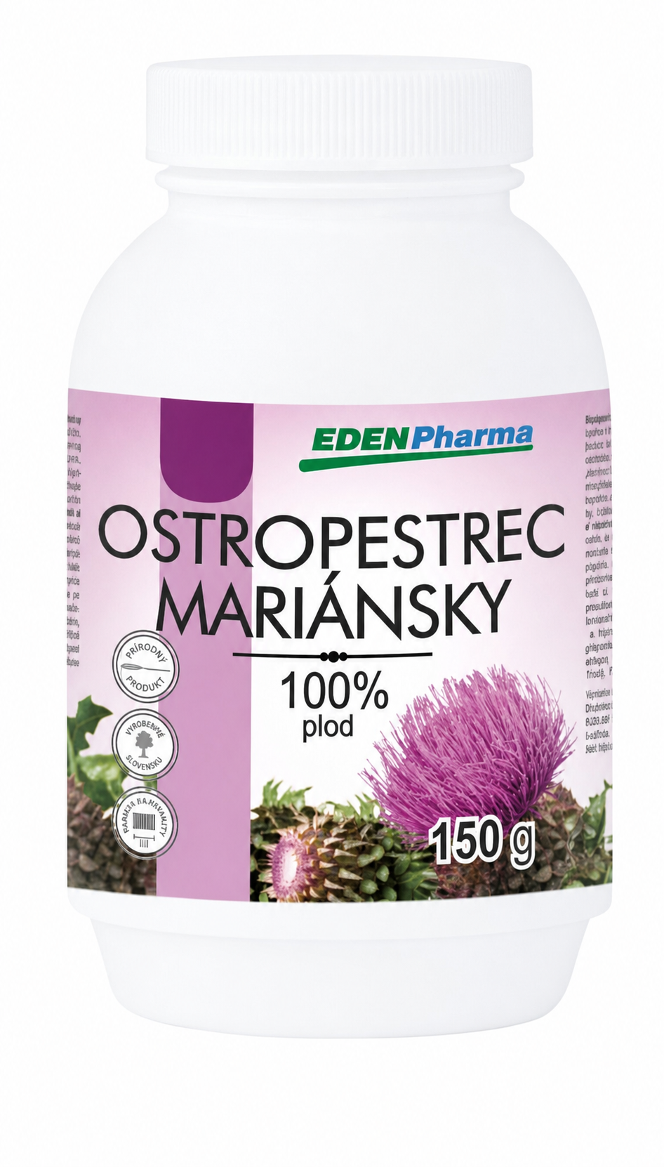 EdenPharma Ostropestrec Mariánsky 100% Plod 150 g