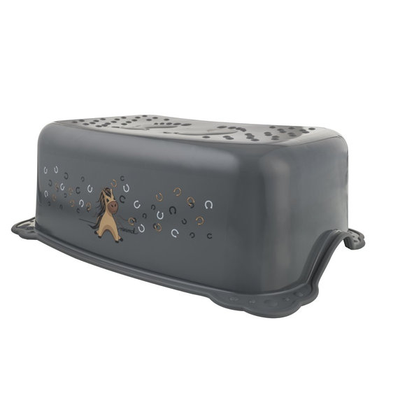 MALTEX Stupienok protišmykový Koník Minimal - steel grey