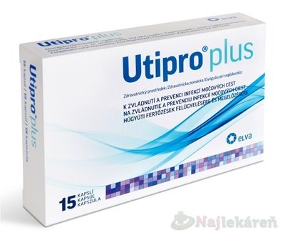 E-shop Utipro plus na ochorenia močových ciest 15 kapsúl
