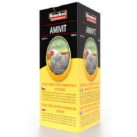 Amivit D komplex vitamínov a aminokyselín pre hydinu 1000ml