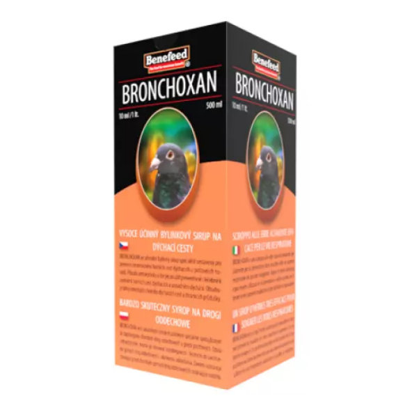 Bronchoxan na prevenciu chorôb horných dýchacích ciest u holubov 1000ml