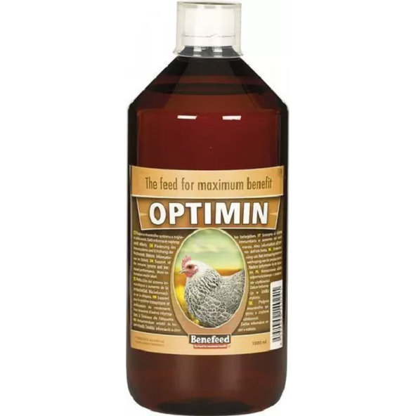 Optimin na podporu imunitného systému a zvýšenie úžitkovosti hydiny 1000ml