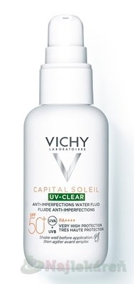 E-shop VICHY Capital Soleil UV-Clear SPF 50+ ochranný fluid 40ml