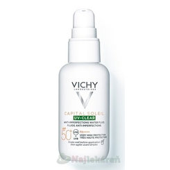 VICHY Capital Soleil UV-Clear SPF 50+ ochranný fluid 40ml