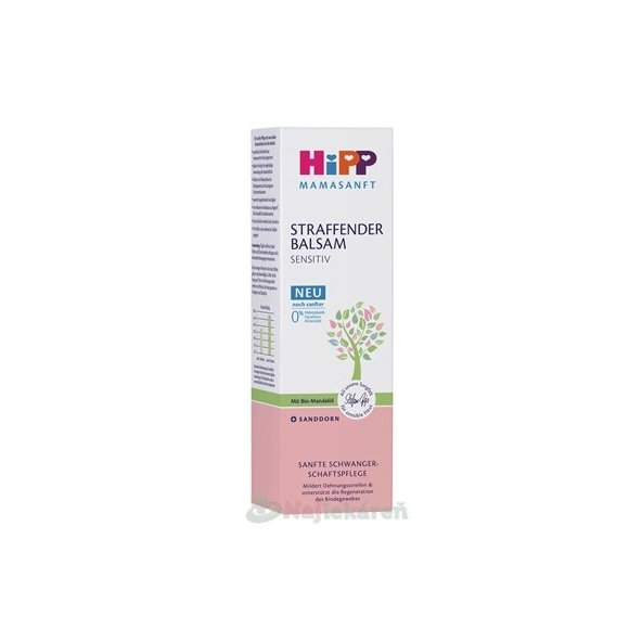 HiPP MAMASANFT Spevňujúci balzam sensitive, s bio mandľovým olejom 150 ml