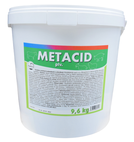 E-shop Metacid výživový doplnok na tráviace ťažkosti prežúvavcov 9,6kg