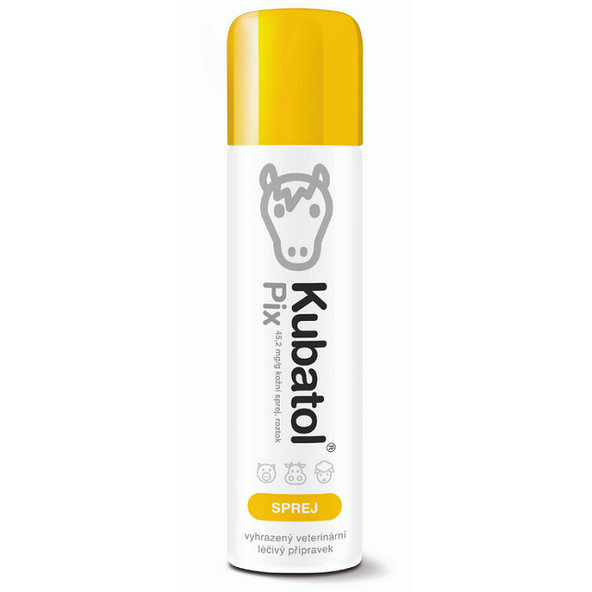 Kubatol Pix spray dezenfekčný sprej pre kone a hospodárske zvieratá 150ml
