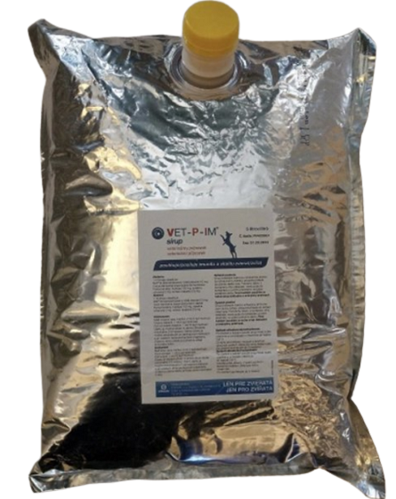 VET-P-IM sirup na posilnenie imunity zvierat 5000ml