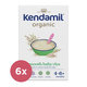 6x KENDAMIL BIO Kaša nemliečna ryžová (120 g), 4m+