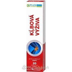 PLUS LEKÁREŇ Kĺbová výživa šumivé tbl s príchuťou grepu 20 ks
