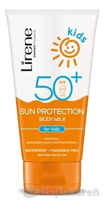 E-shop Lirene SUN PROTECTION Kids SPF 50+ mlieko pre deti 150ml