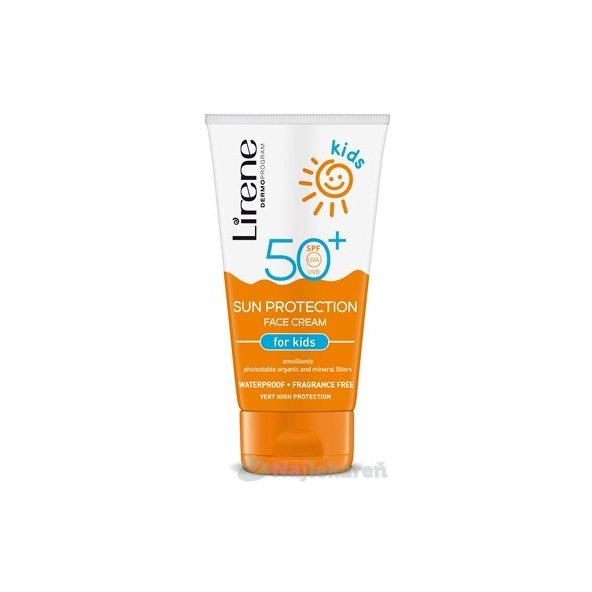 Lirene SUN PROTECTION Kids SPF 50+ krém pre deti 50ml