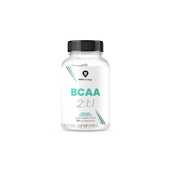 BCAA 2:1:1 MOVit Energy 120 kapsúl