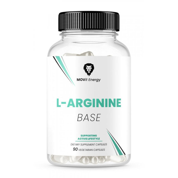 L-Arginín base MOVit Energy 90 kapsúl