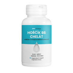 Horčík B6 Chelát 100 mg MOVit Energy 30 kapsúl