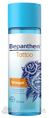 E-shop Bepanthen Tattoo umývací gél na tetovanú pokožku 200 ml