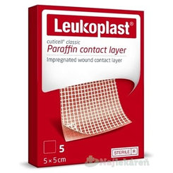 LEUKOPLAST Cuticell Classic sterilné krytie 5x5 cm, 5 ks